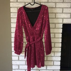 Dynamite sequin dress
